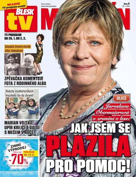 Blesk Tv magazín - 26.1.2018