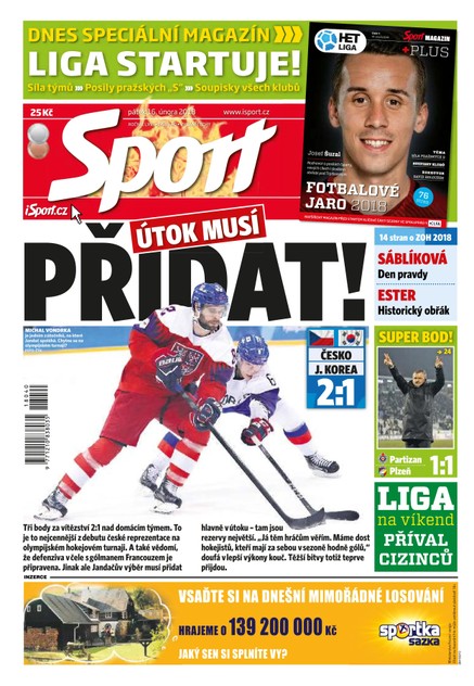 Sport - 16.2.2018