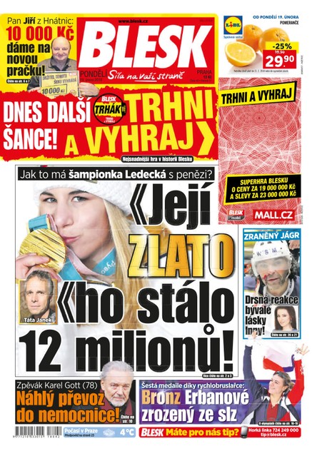 Blesk - 19.2.2018