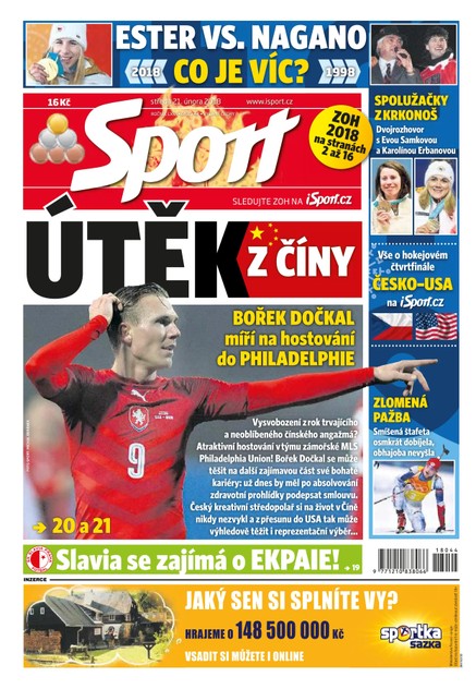 Sport - 21.2.2018