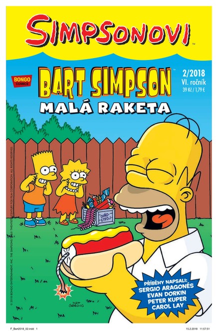 Bart Simpson 2/2018: Malá raketa