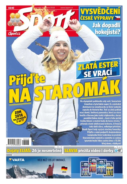 Sport - 26.2.2018