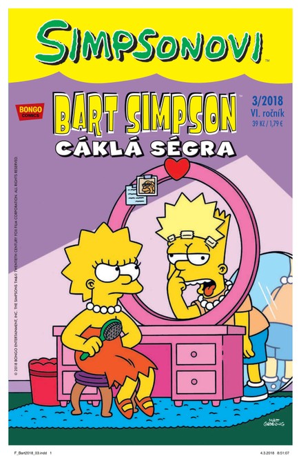 Bart Simpson 3/2018: Cáklá ségra