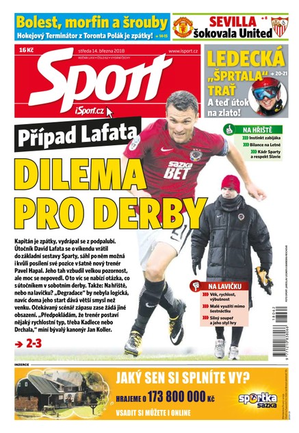 Sport - 14.3.2018