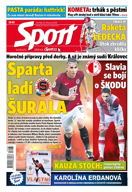 Sport - 15.3.2018