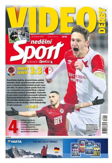 Nedělní Sport - 18.3.2018