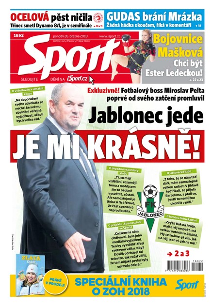 Sport - 26.3.2018