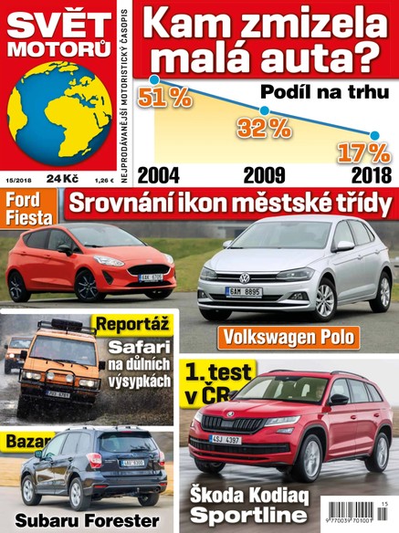 Svět motorů - 9.4.2018