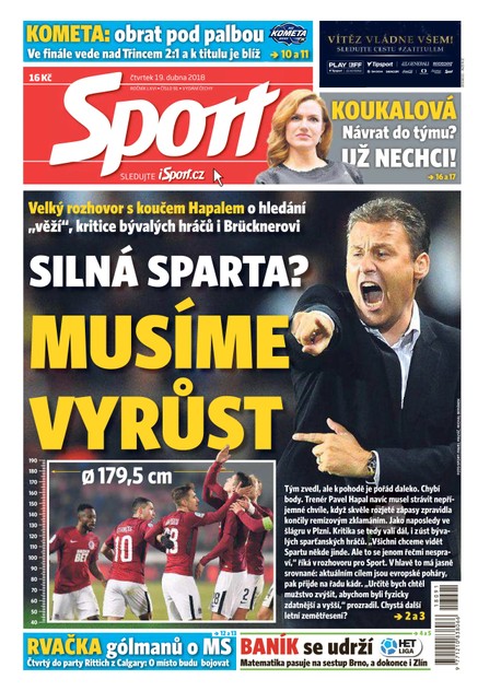 Sport - 19.4.2018