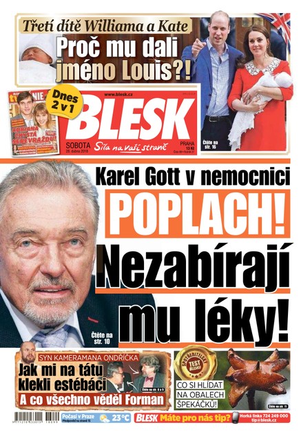 Blesk - 28.4.2018