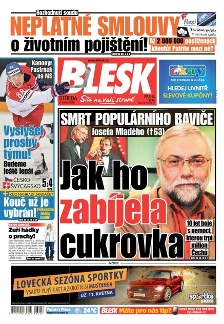 Blesk - 9.5.2018