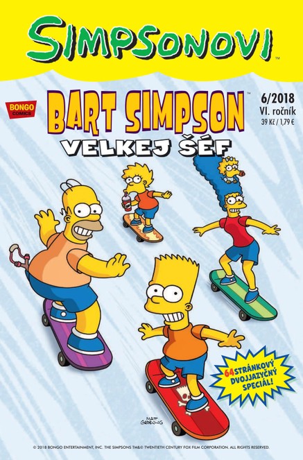 Bart Simpson 6/2018: Velkej šéf