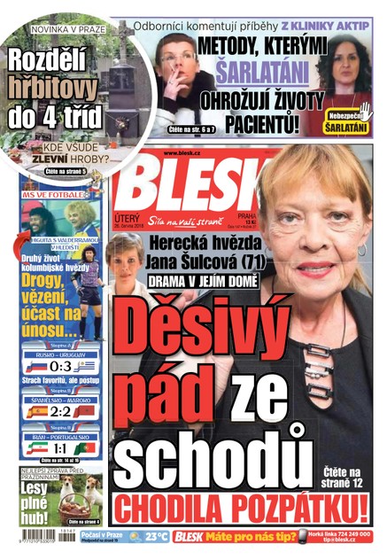 Blesk - 26.6.2018