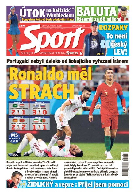 Sport - 26.6.2018