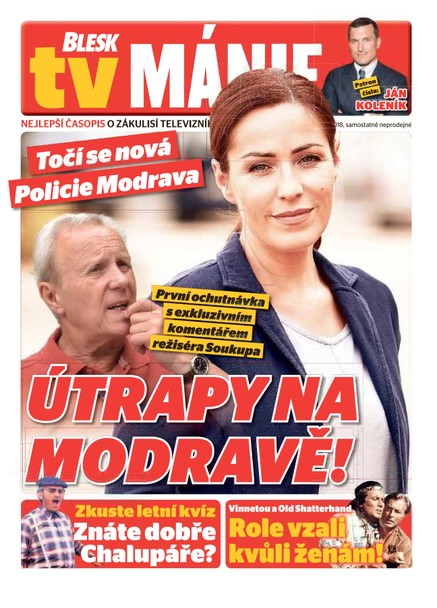 Blesk Tv manie - 30.6.2018