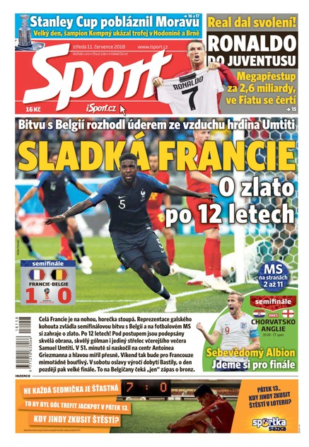 Sport - 11.7.2018