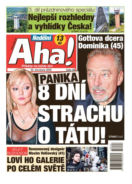 Nedělní AHA! - 22.7.2018