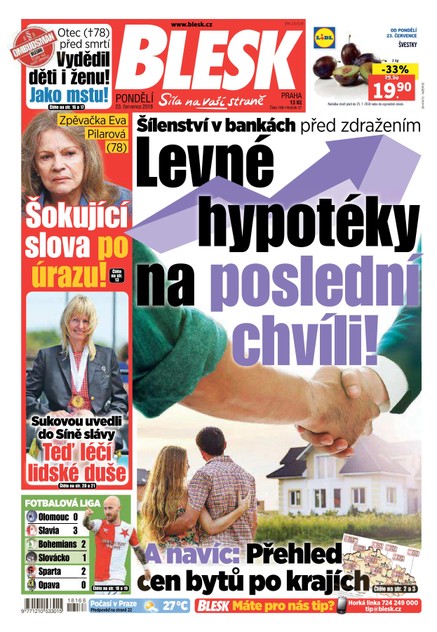 Blesk - 23.7.2018