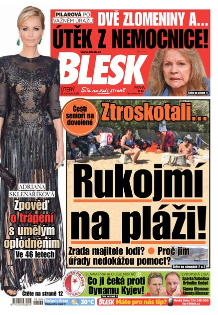 Blesk - 24.7.2018