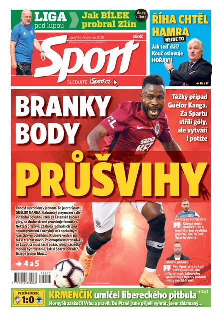 Sport - 31.7.2018