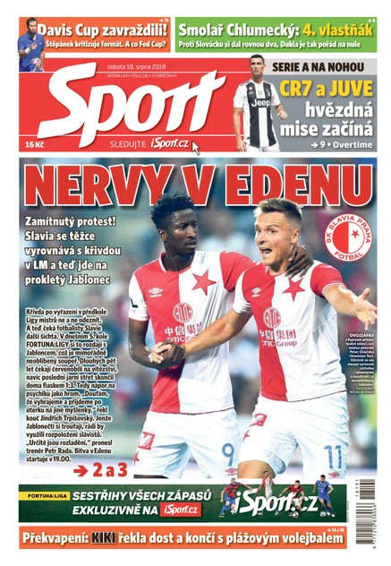 Sport - 18.8.2018