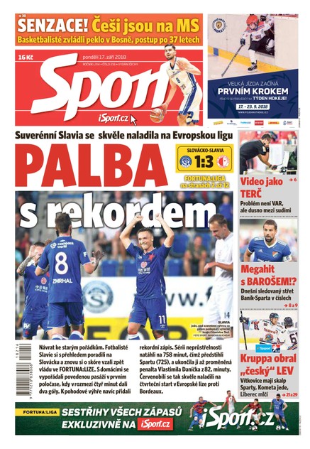 Sport - 17.9.2018