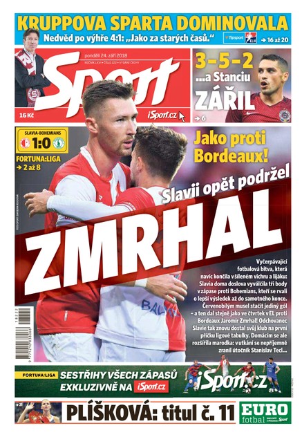 Sport - 24.9.2018