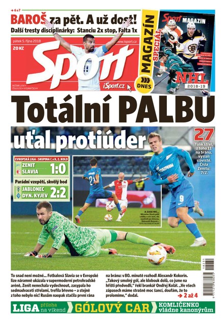 Sport - 5.10.2018