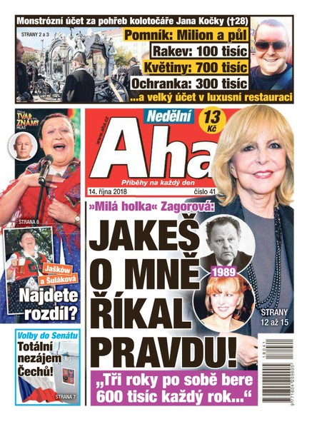 Nedělní AHA! - 14.10.2018
