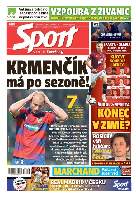 Sport - 1.11.2018