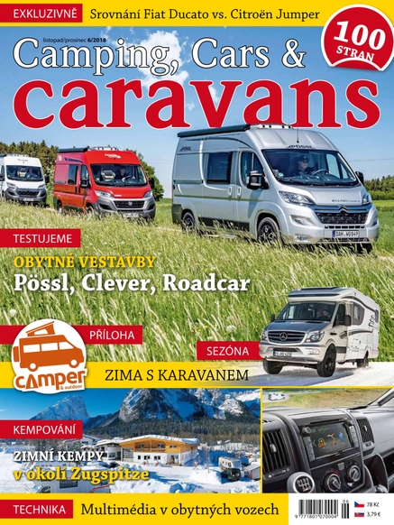 Camping, Cars &amp; Caravans 6/2018 (listopad/prosinec)