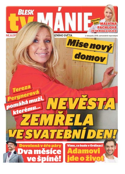 Blesk Tv manie - 3.11.2018