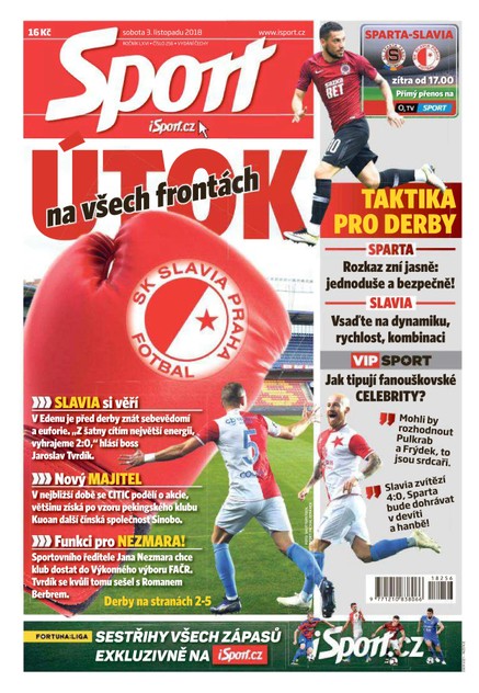 Sport - 3.11.2018