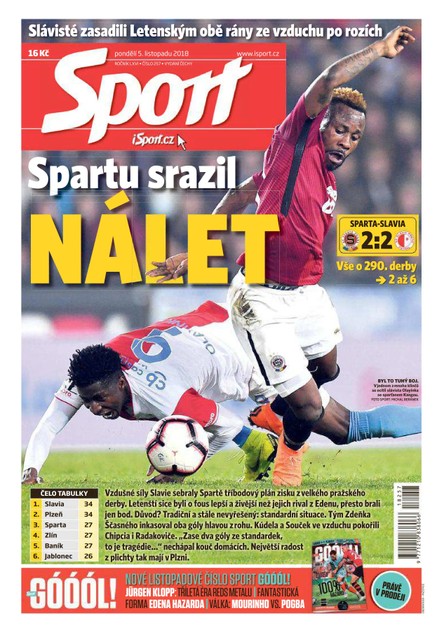 Sport - 5.11.2018