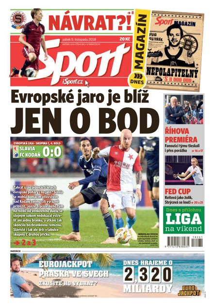 Sport - 9.11.2018