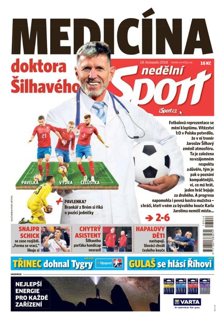 Nedělní Sport - 18.11.2018