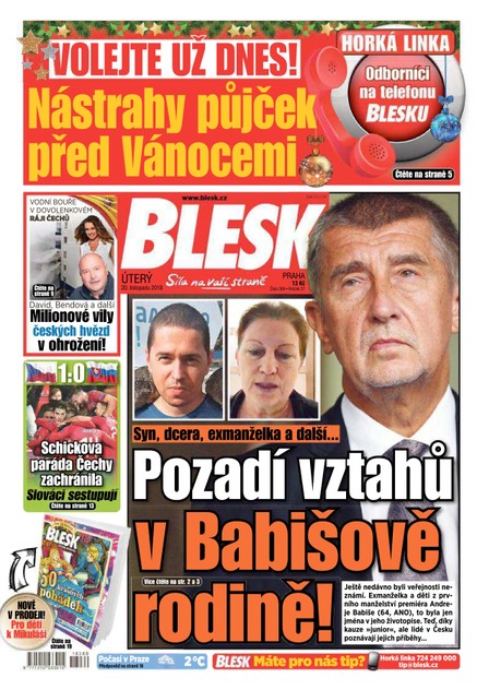 Blesk - 20.11.2018