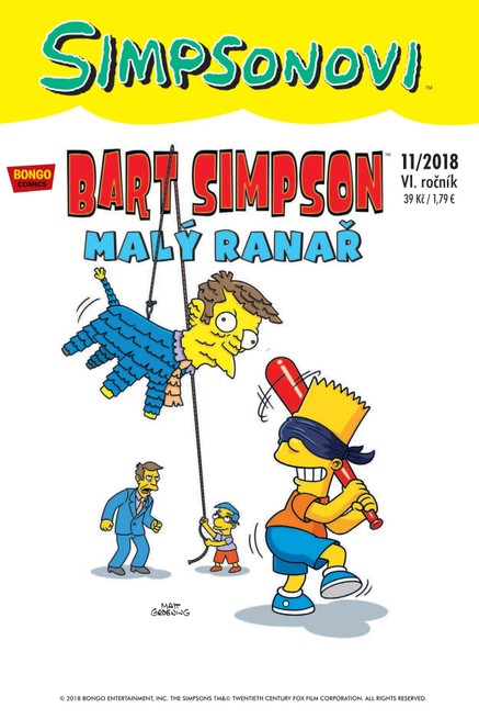 Bart Simpson 11/2018: Malý ranař