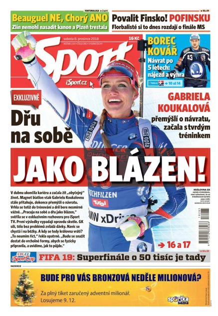 Sport - 8.12.2018