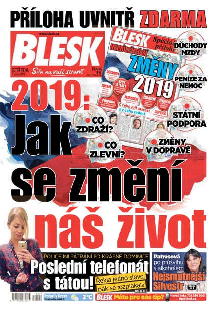 Blesk - 2.1.2019