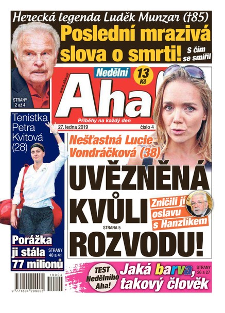 Nedělní AHA! - 27.1.2019