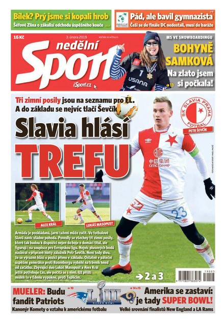 Nedělní Sport - 3.2.2019