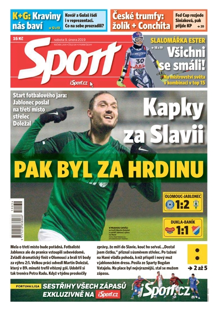 Sport - 9.2.2019