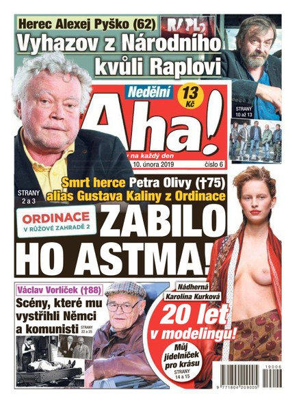 Nedělní AHA! - 10.2.2019