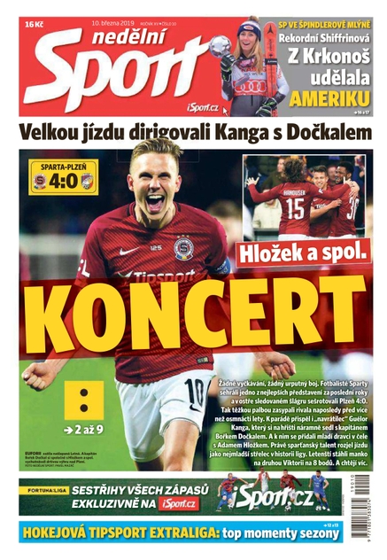 Nedělní Sport - 10.3.2019