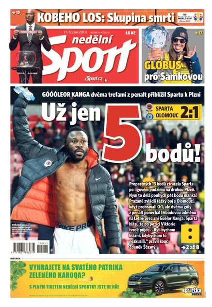 Nedělní Sport - 17.3.2019