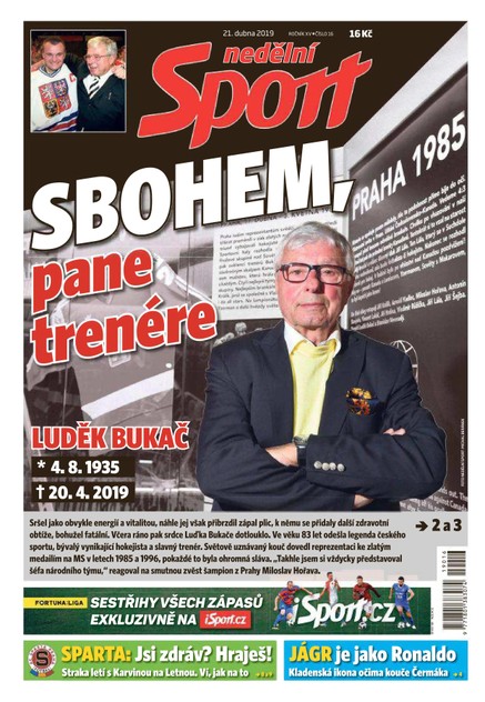 Nedělní Sport - 21.4.2019