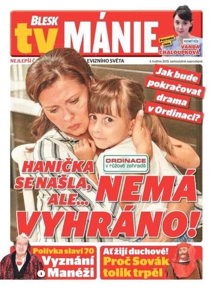 Blesk Tv manie - 4.5.2019
