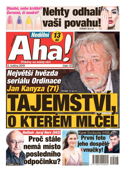 Nedělní AHA! - 5.5.2019