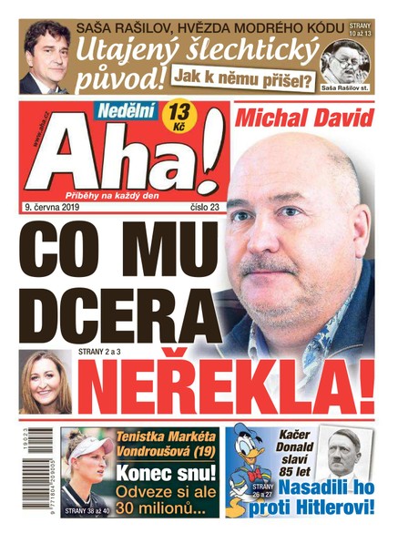 Nedělní AHA! - 9.6.2019